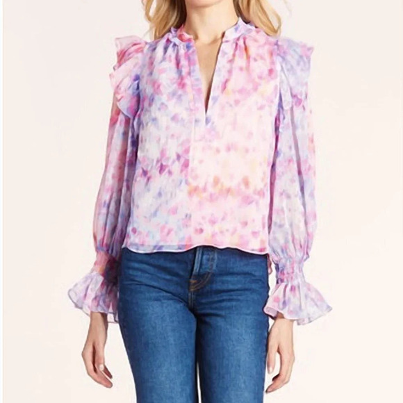 Amanda Uprichard Cerrone Top Size Medium EUC - Picture 1 of 4